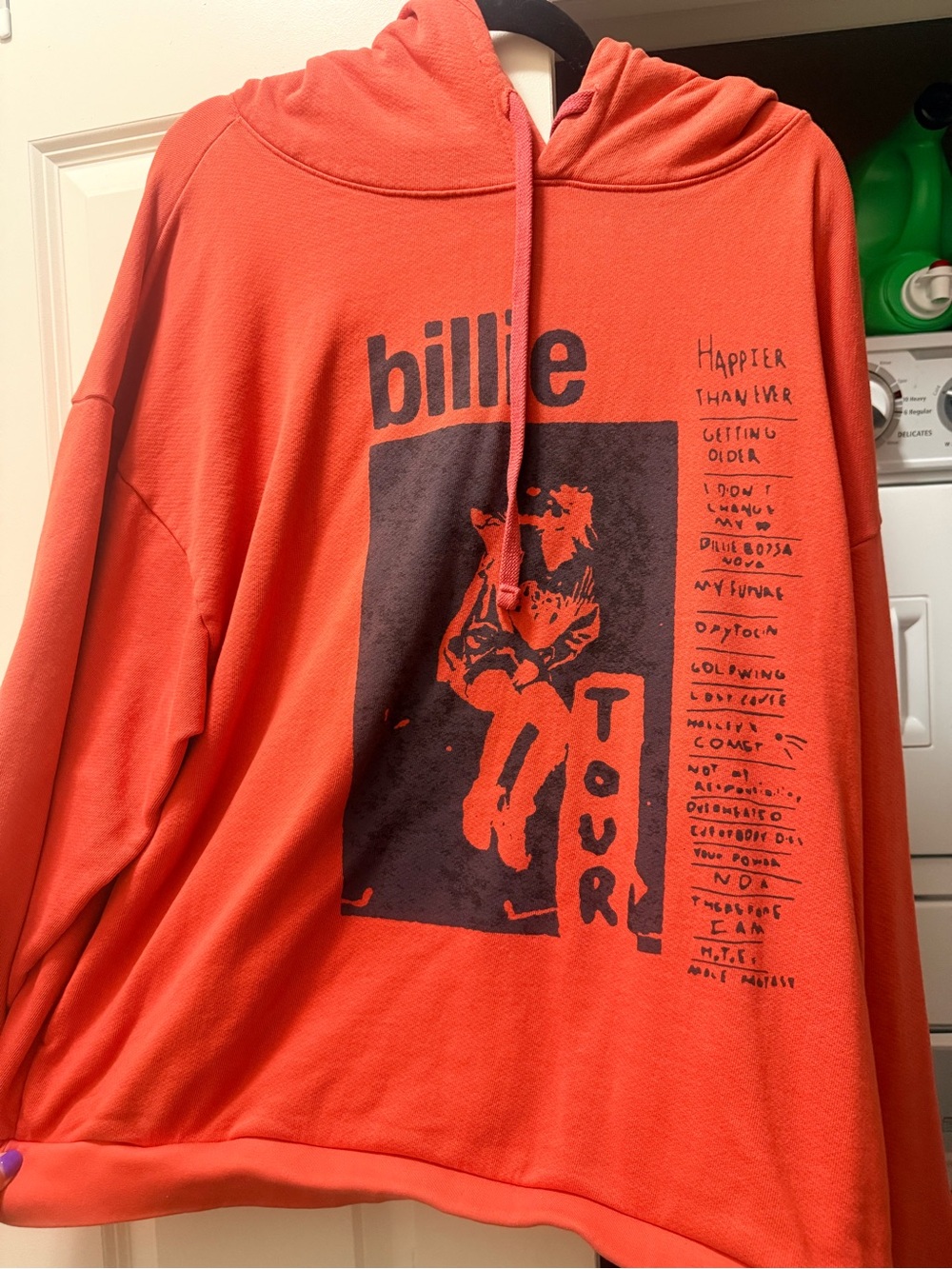 Billie eilish happier than ever hoodie